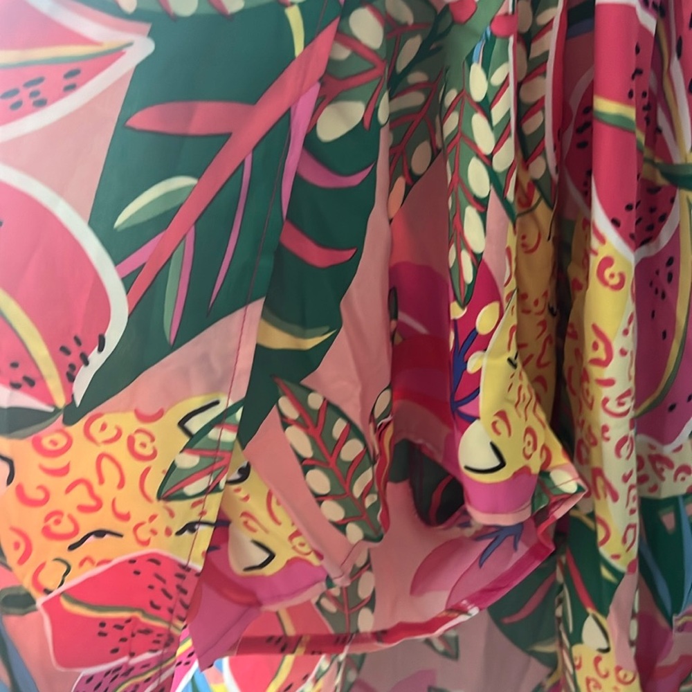 Tropical romper with train NWT